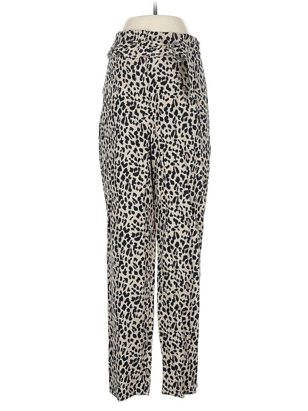 ZARA High Waisted Leopard Pant